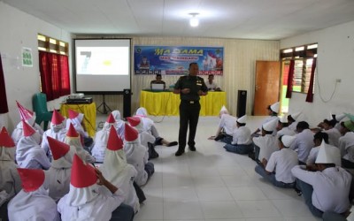 Pembekalan LDK Kepada Siswa/i MAS Waingapu pada kegiatan MATSAMA MAS Waingapu 2024