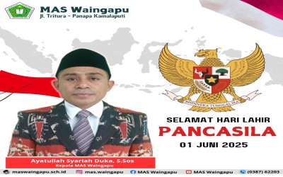 Selamat Hari Lahir Pancasila